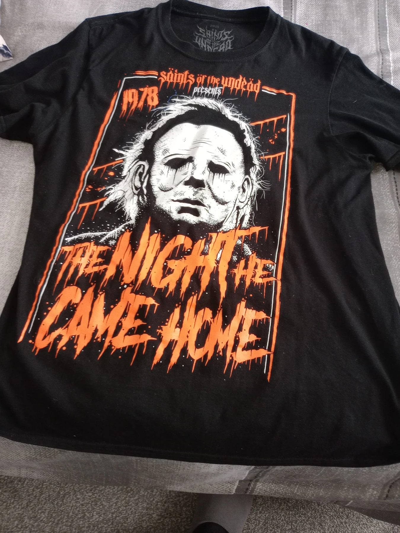Saints of the undead Michael Myers T shirt L black