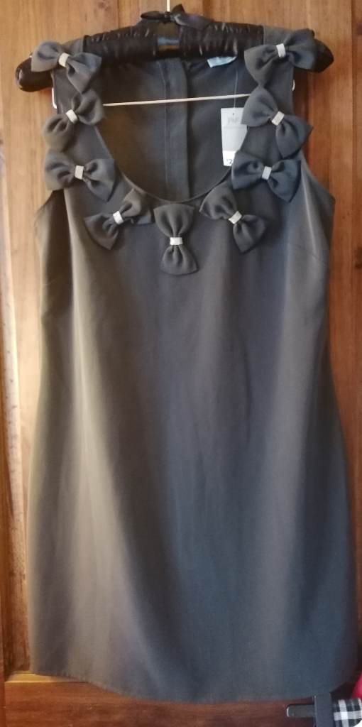 Limited Edition graphite grey dress size 10 UK new with tags
