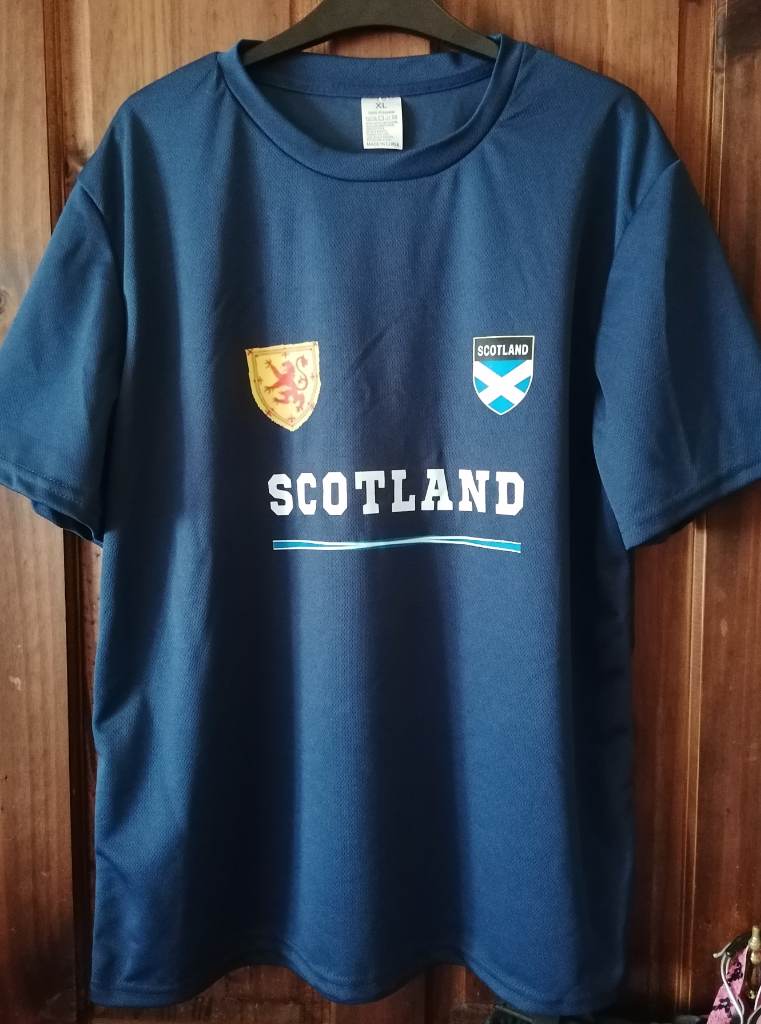 Men's Navy XL Lightweight Scotland Top new