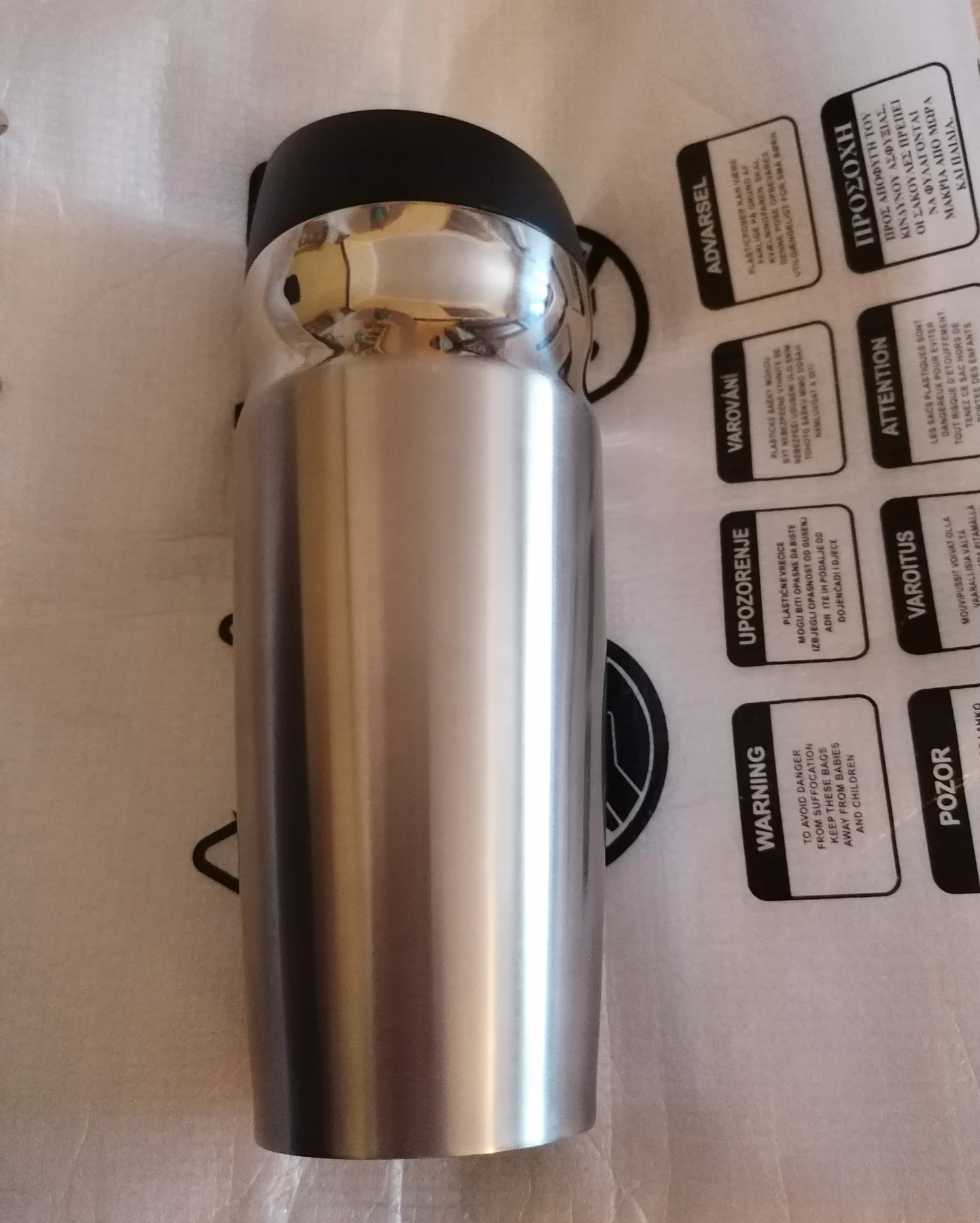 BMW Stainless Steel Flask Mug 450ml new without tags