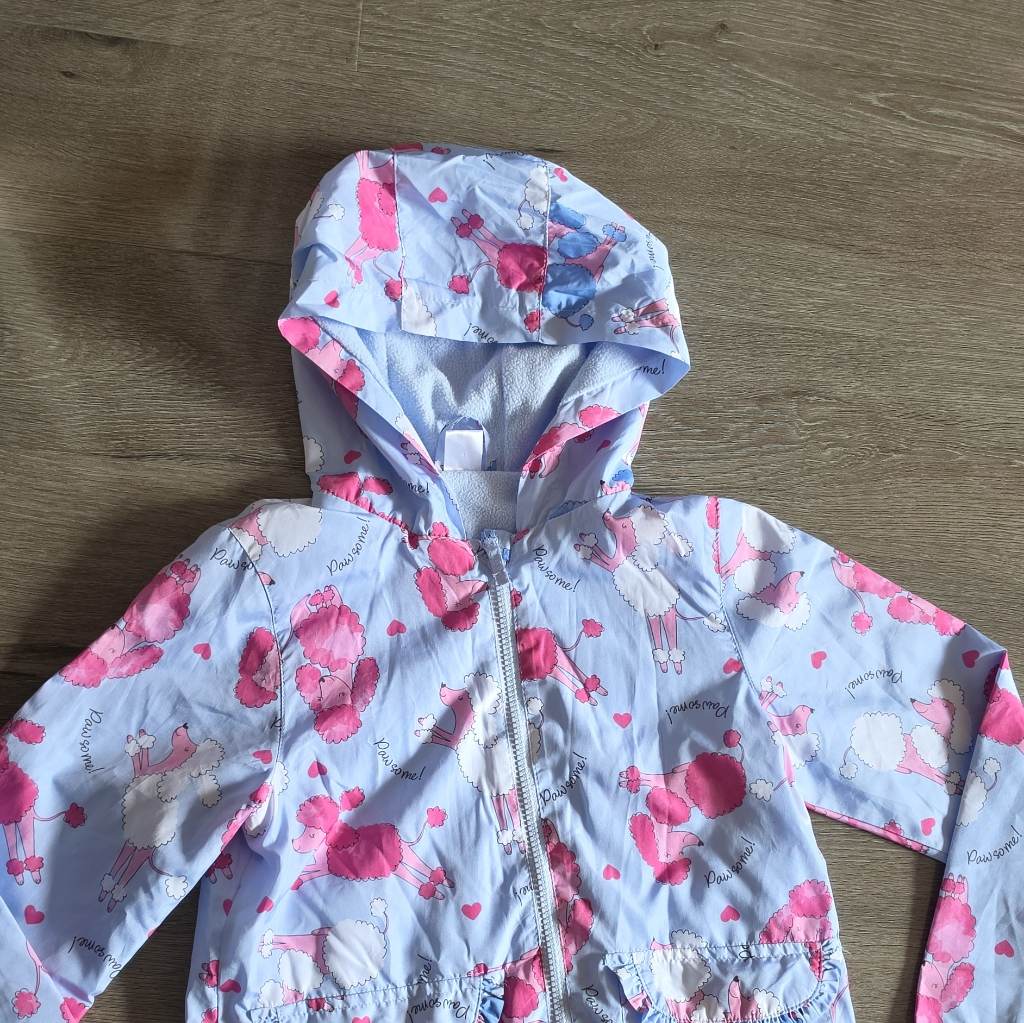 Little kids rain jacket,size 8-8 years,exellent condition