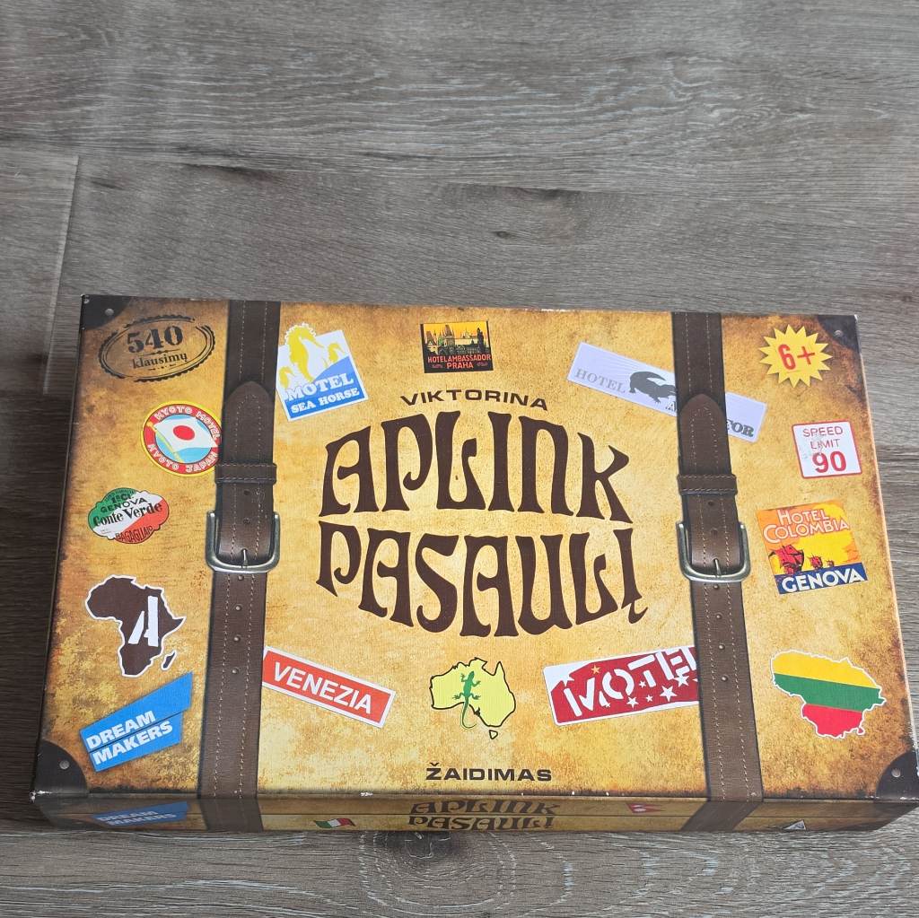 Lithuanian  game  Aplink pasauli