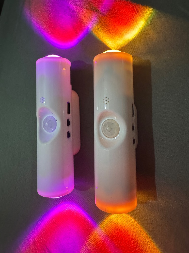 X2 Multicolour Rechargeable Night Lights LED