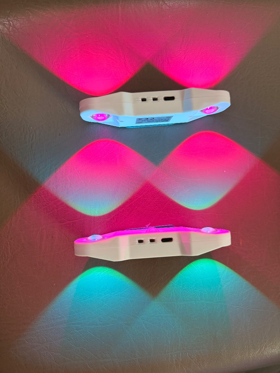 X2 Cats Eyes LED Motions Sensor Night Lights