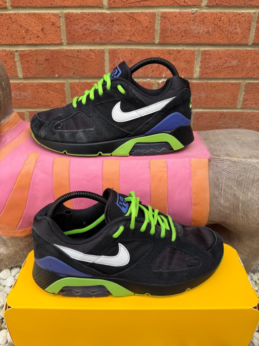 Nike Air Tech Challenge II “Joker” Trainers UK Size 6 Black Green Blue Rare