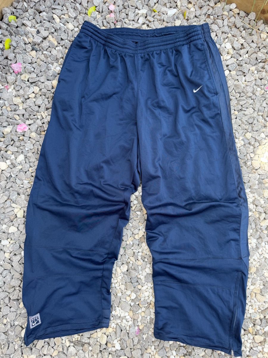 Vintage Nike Navy Blue Loose Fit Track Pants Joggers - Size XL