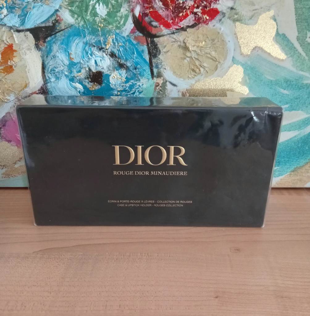Dior Rouge Dior Minaudière Limited Edition Holiday Gift Set containing a clutch case and lipsticks