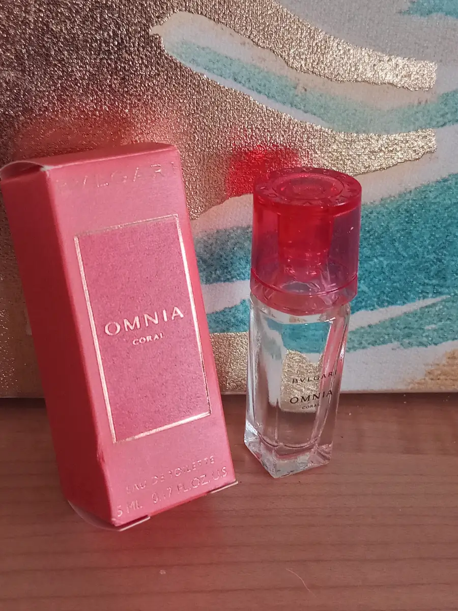 Bvlgari Omnia Coral EDT 5ml - New with Box
