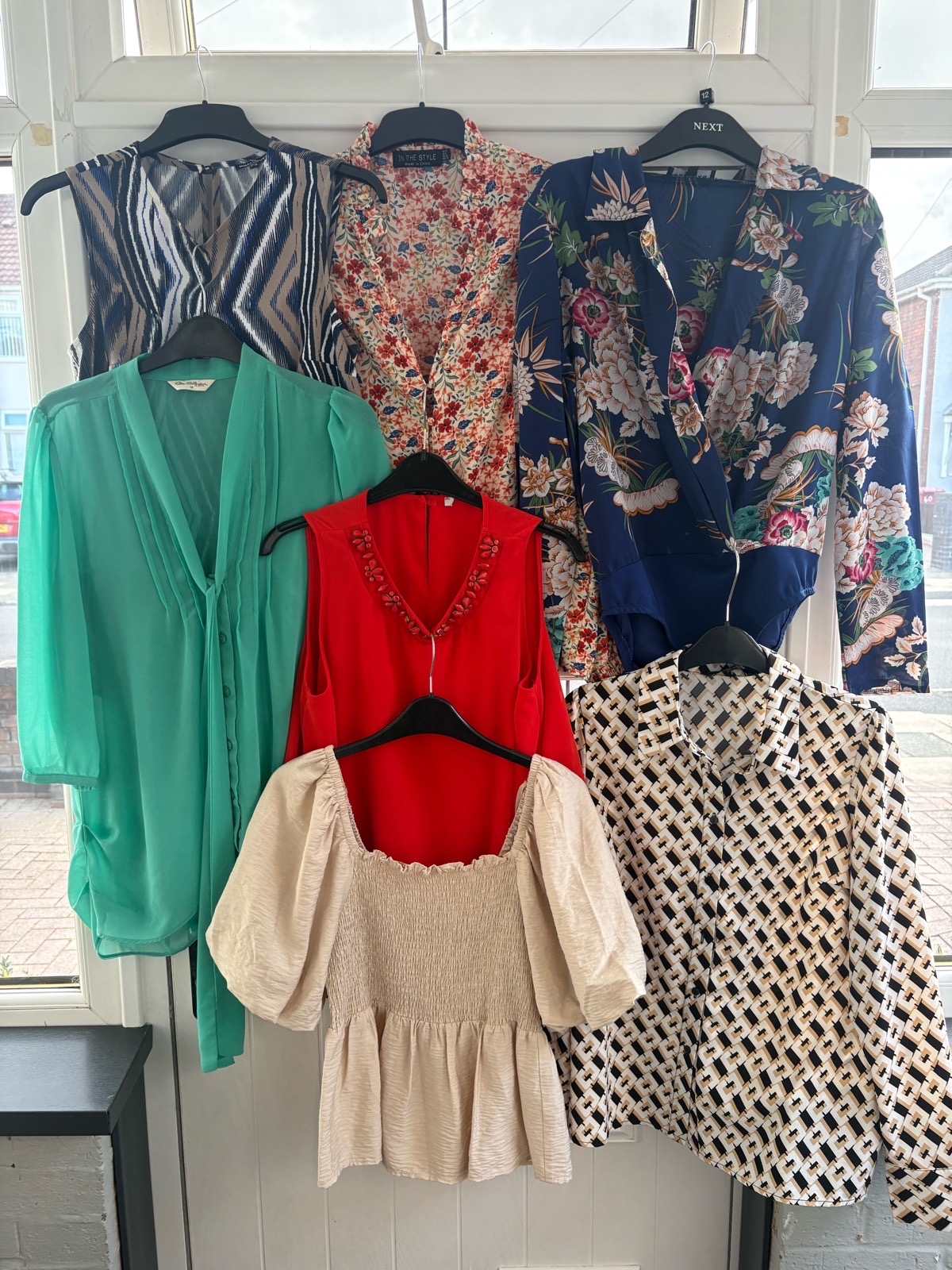 Bundle of 7 ladies tops size 10