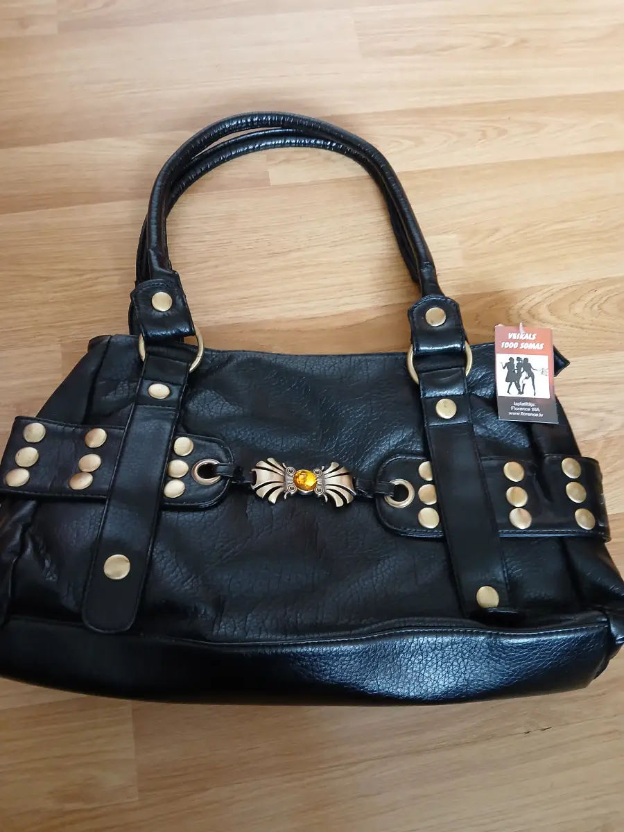 Vintage dressing woman handbags  black