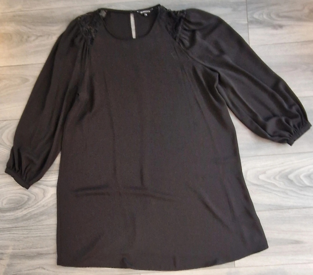 Black Long Sleeved Dress
