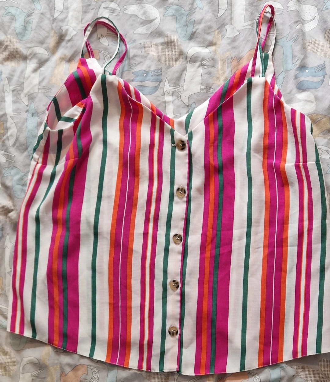 Stripey Vest Top