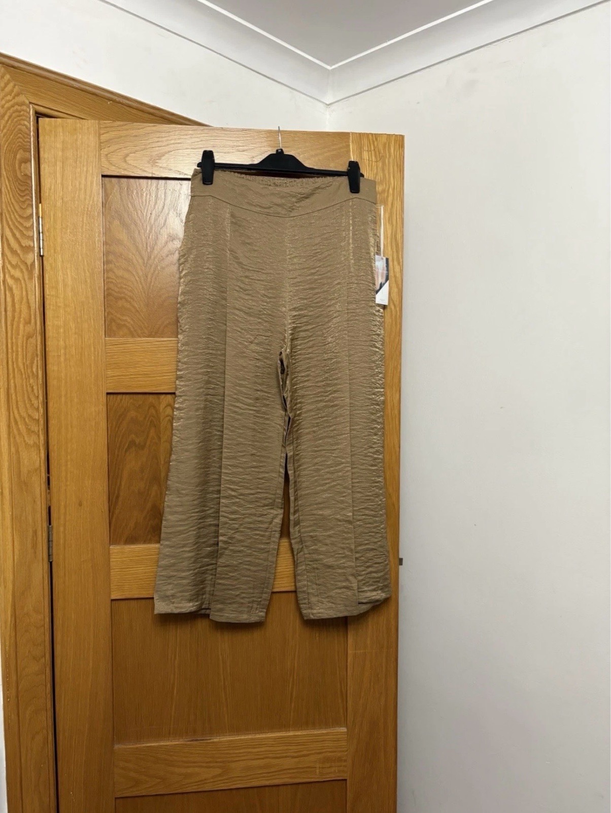 Concept by JDW wide leg cropped trousers Colour Bronze Size 12