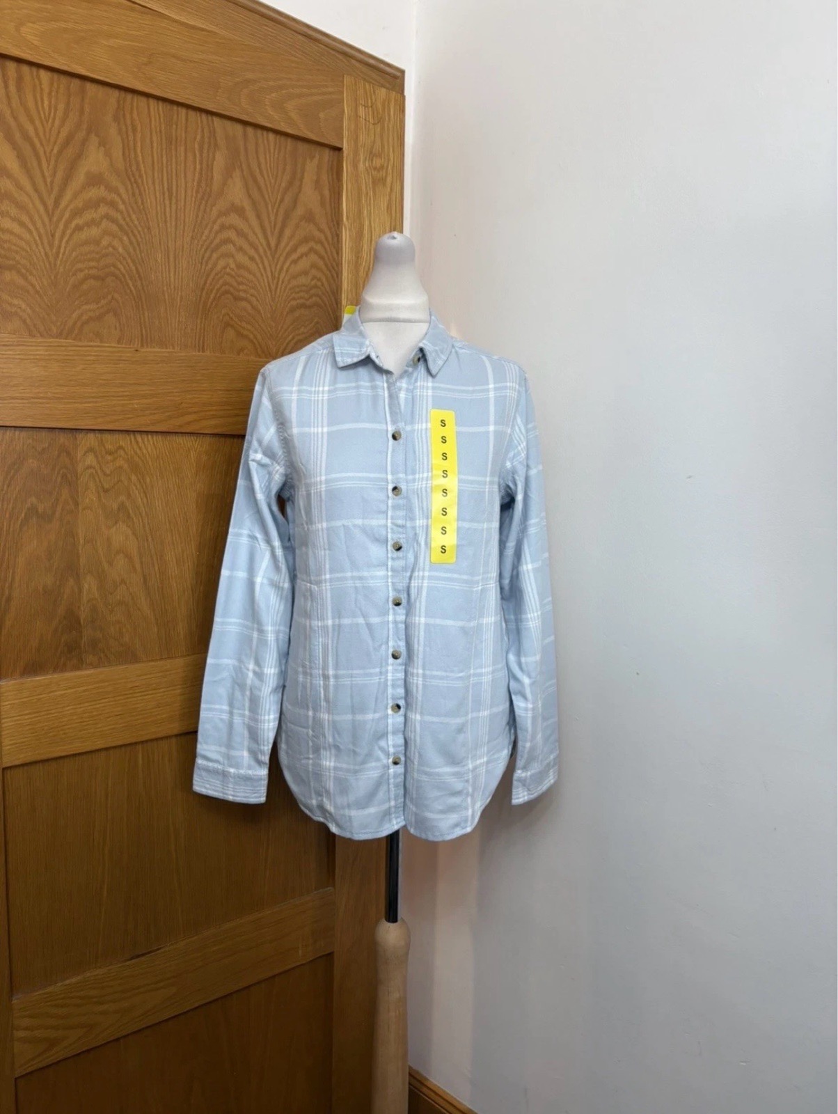 Jachs Girlfriend long sleeve shirt Colour Light Blue/white Size S