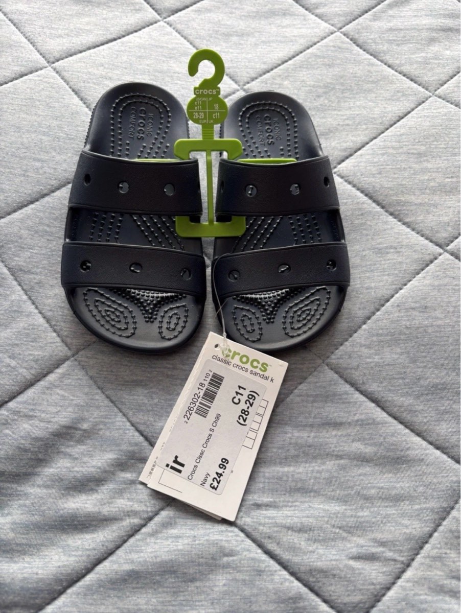Crocs Classic Sandal Colour Navy Size C11