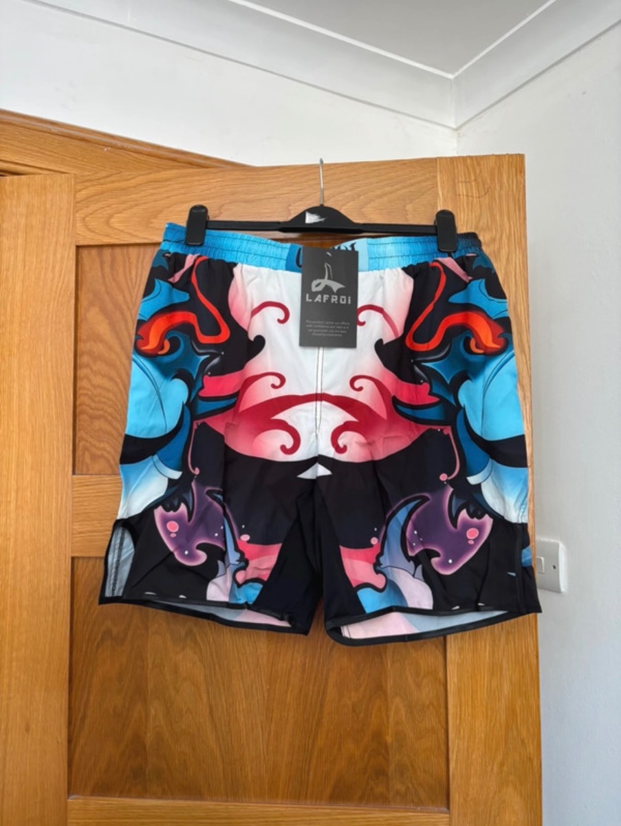 Lafroi Boxing Shorts Colour Black Multi Size L