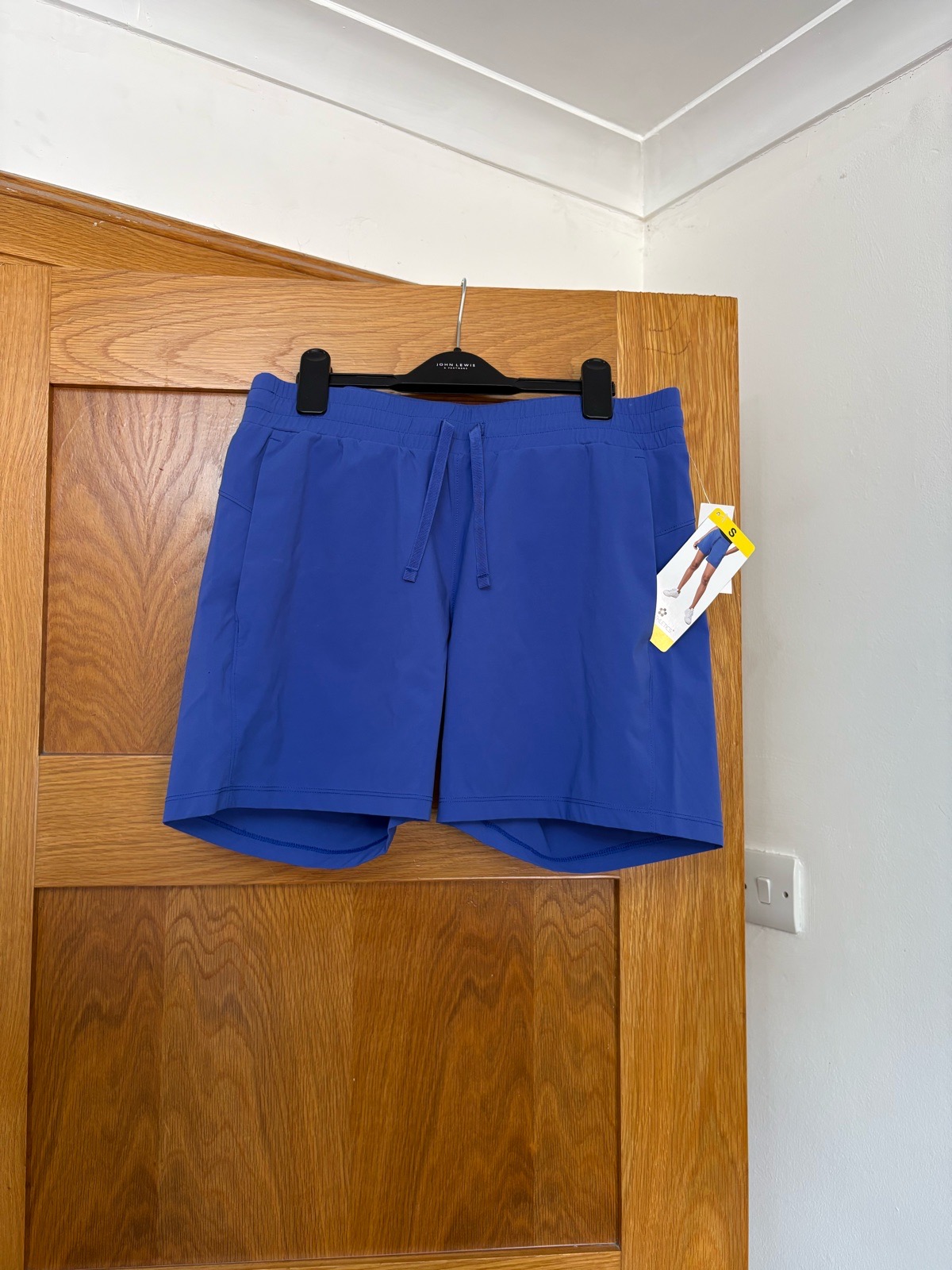 Tuff Athletics pull on shorts Colour Blue Size S UK Size 12