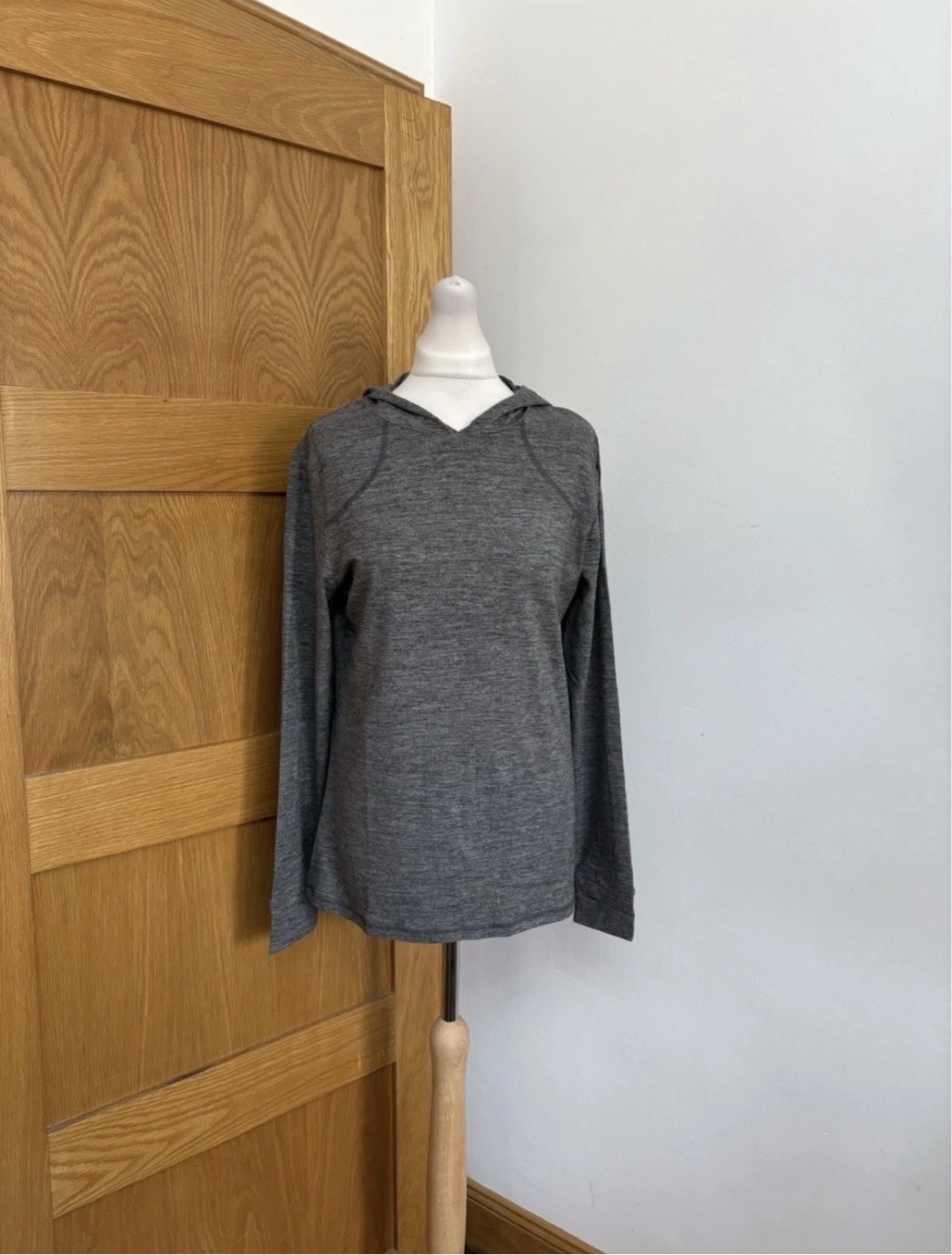 Callaway OTH Long Sleeve Hooded Top Colour Black Heather Size L