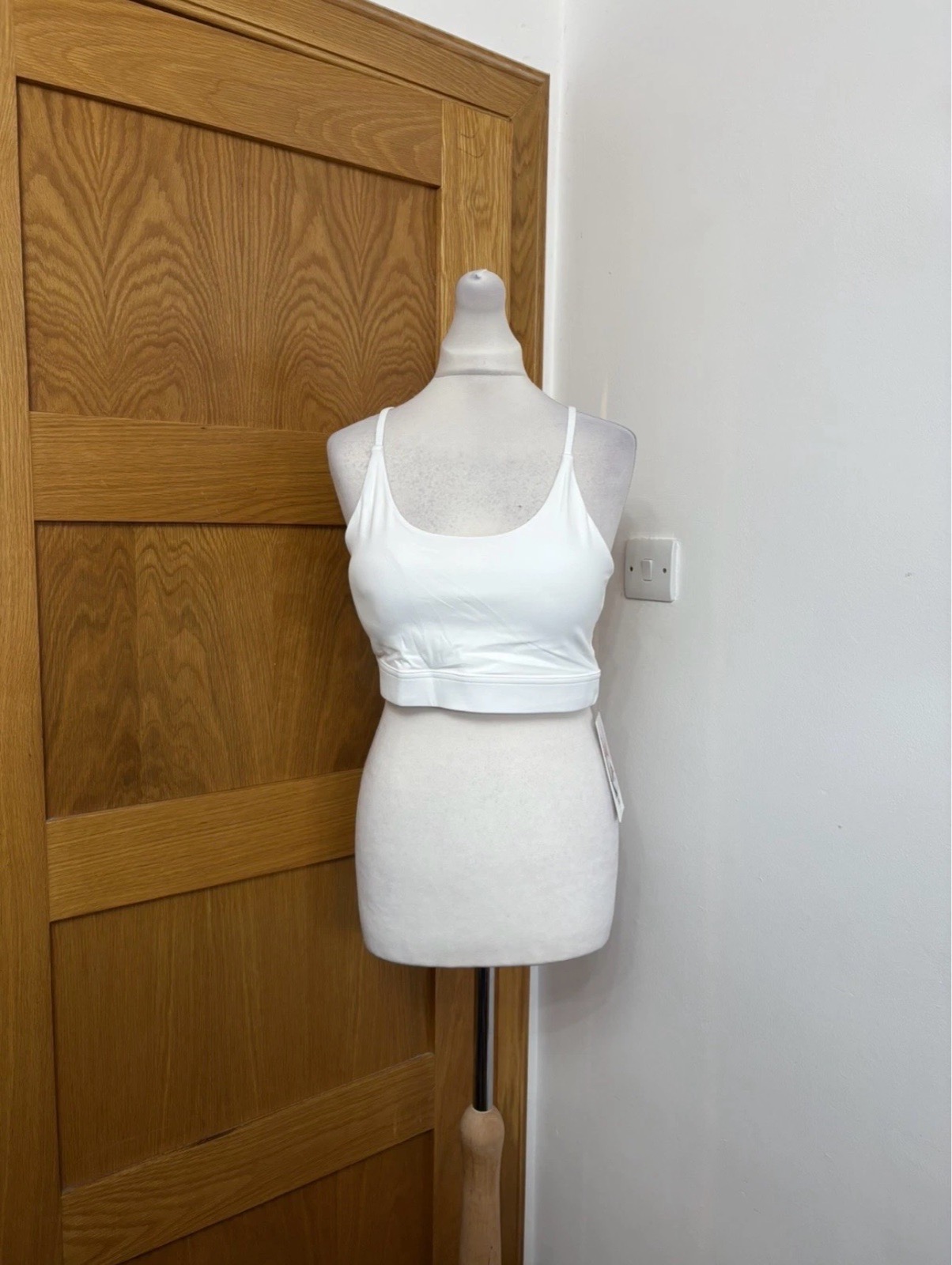 Colorfulkoala Dreamlux Bowknot Sports Bra Colour White Size XL