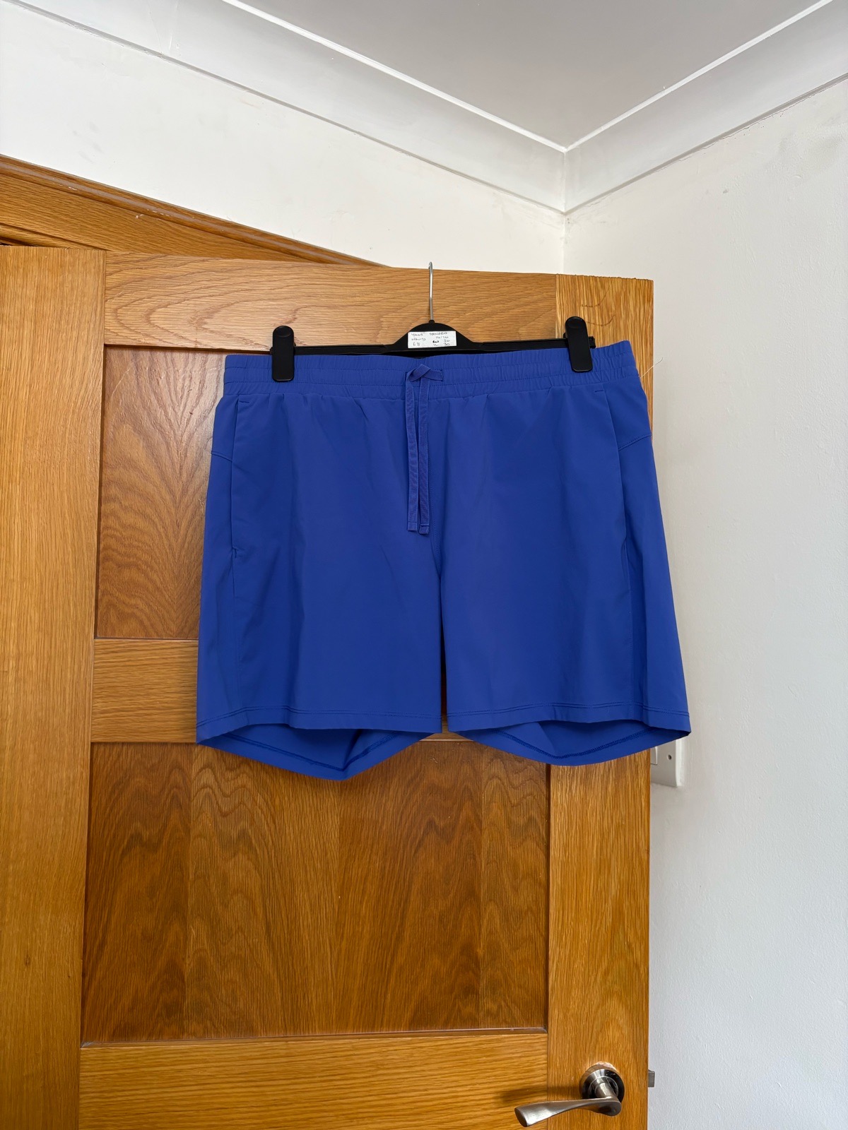 Tuff Athletics Pull On Shorts Colour Blue Size XL UK Size 18