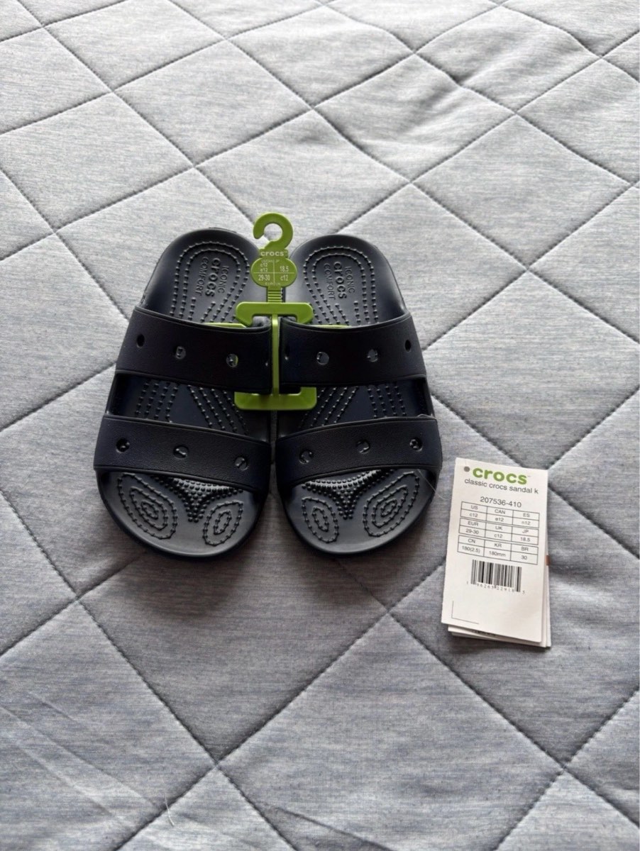 Crocs Classic Sandal Colour Navy Size C12