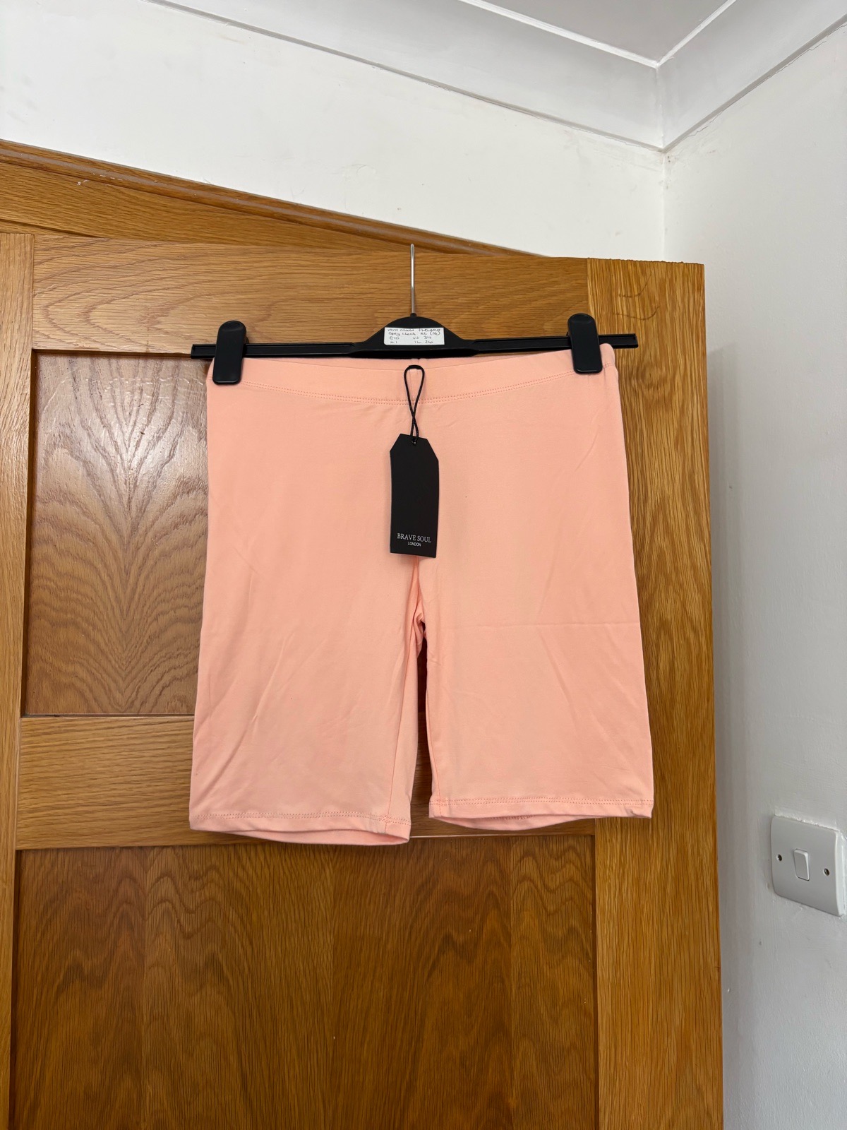 Brave Soul Cycling Shorts Colour Peach Size M