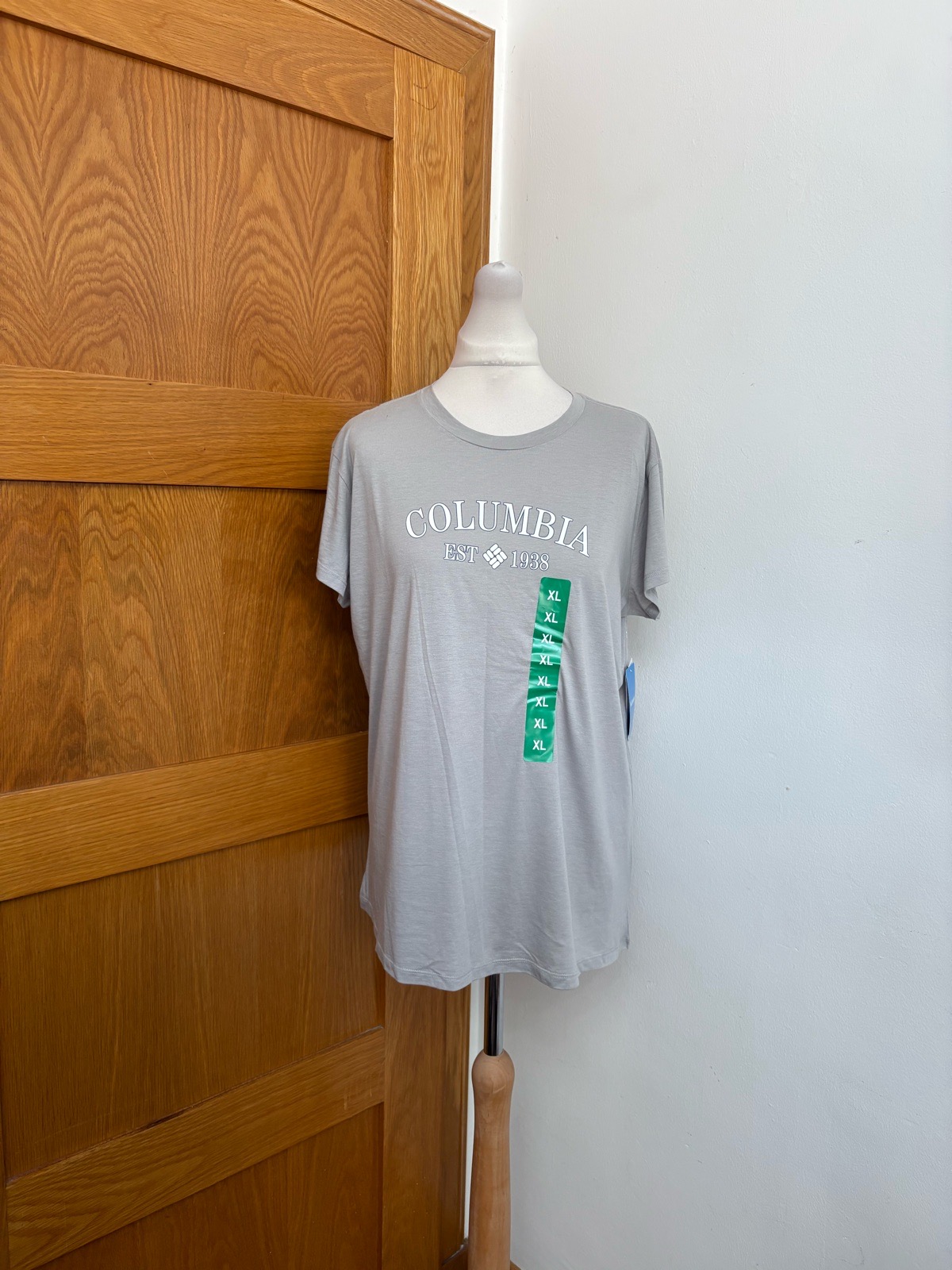 Columbia Short Sleeve T-Shirt Colour Grey Heather Size XL