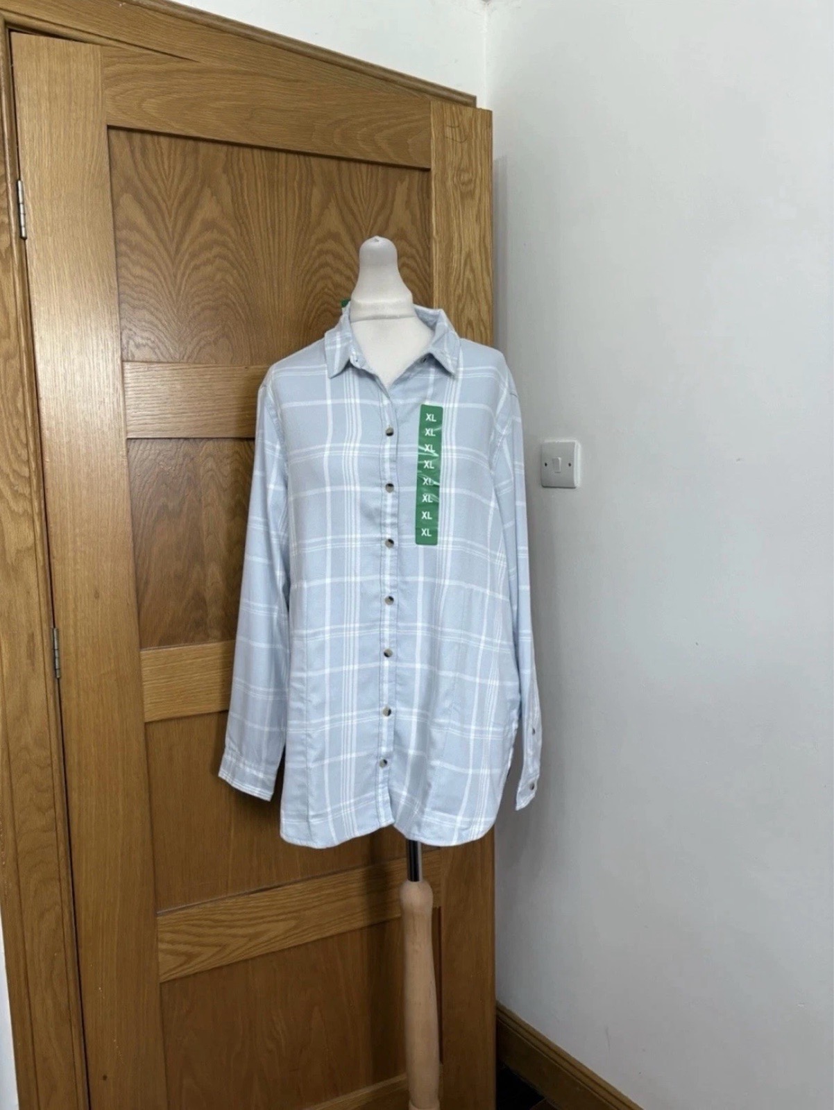 Jachs Girlfriend Long Sleeve Shirt Colour Light Blue Size XL