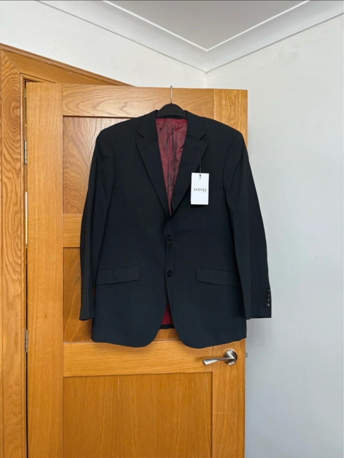 Skopes Darwin Classic Suit Jacket Colour Black Stripe Size 40 S