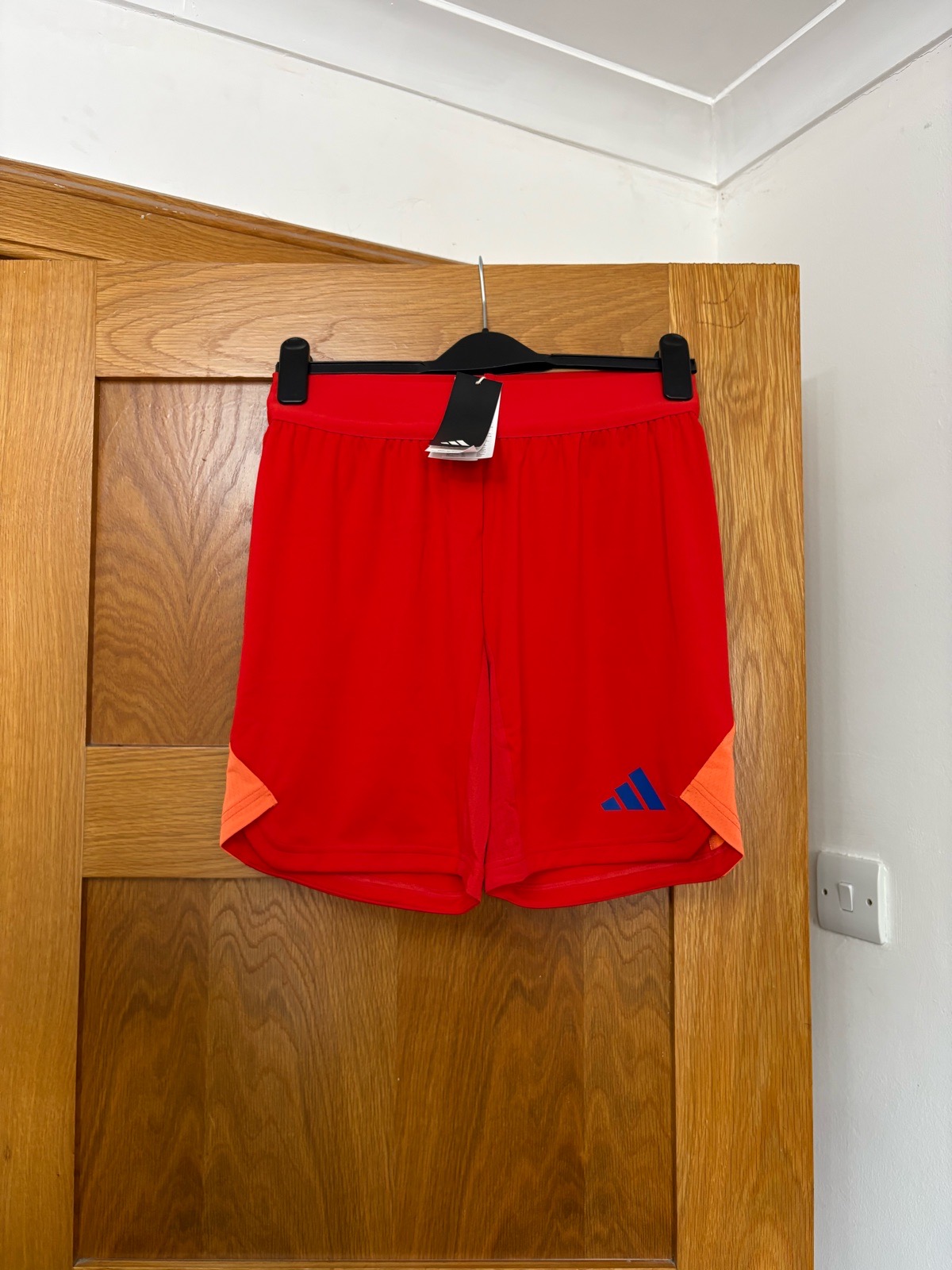 Adidas Aeroready Tiro 24 Shorts Colour Red/Orange Size 8-10