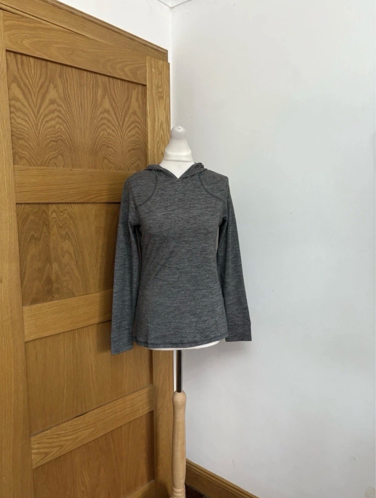 Callaway OTH Long Sleeve Hooded Top Colour Black Heather Size S