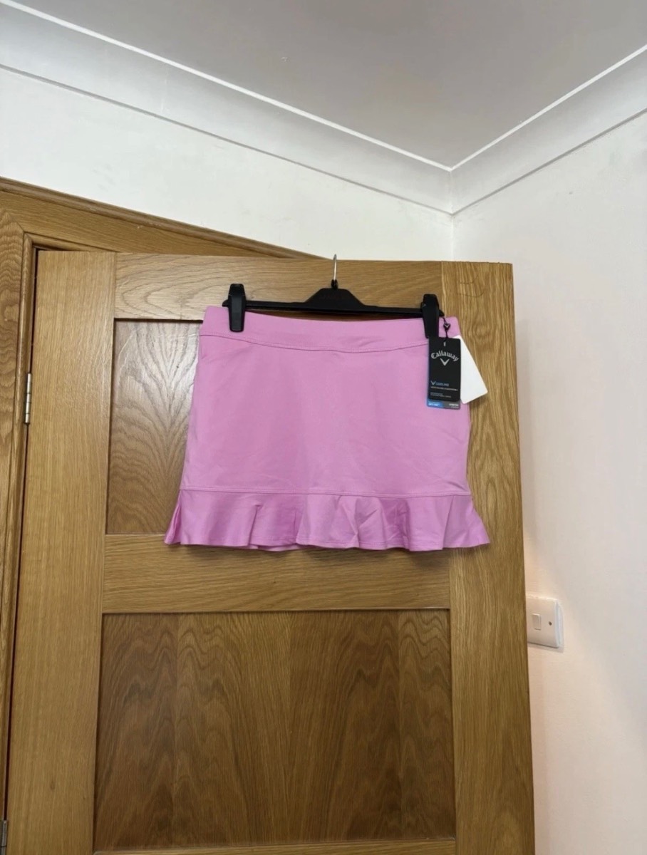 Callaway Knit Skort Size XL Colour Pink Sunset