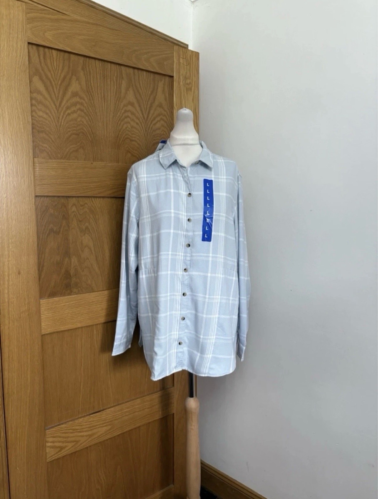 Jachs Girlfriend Long Sleeve Shirt Colour Light Blue Size Large