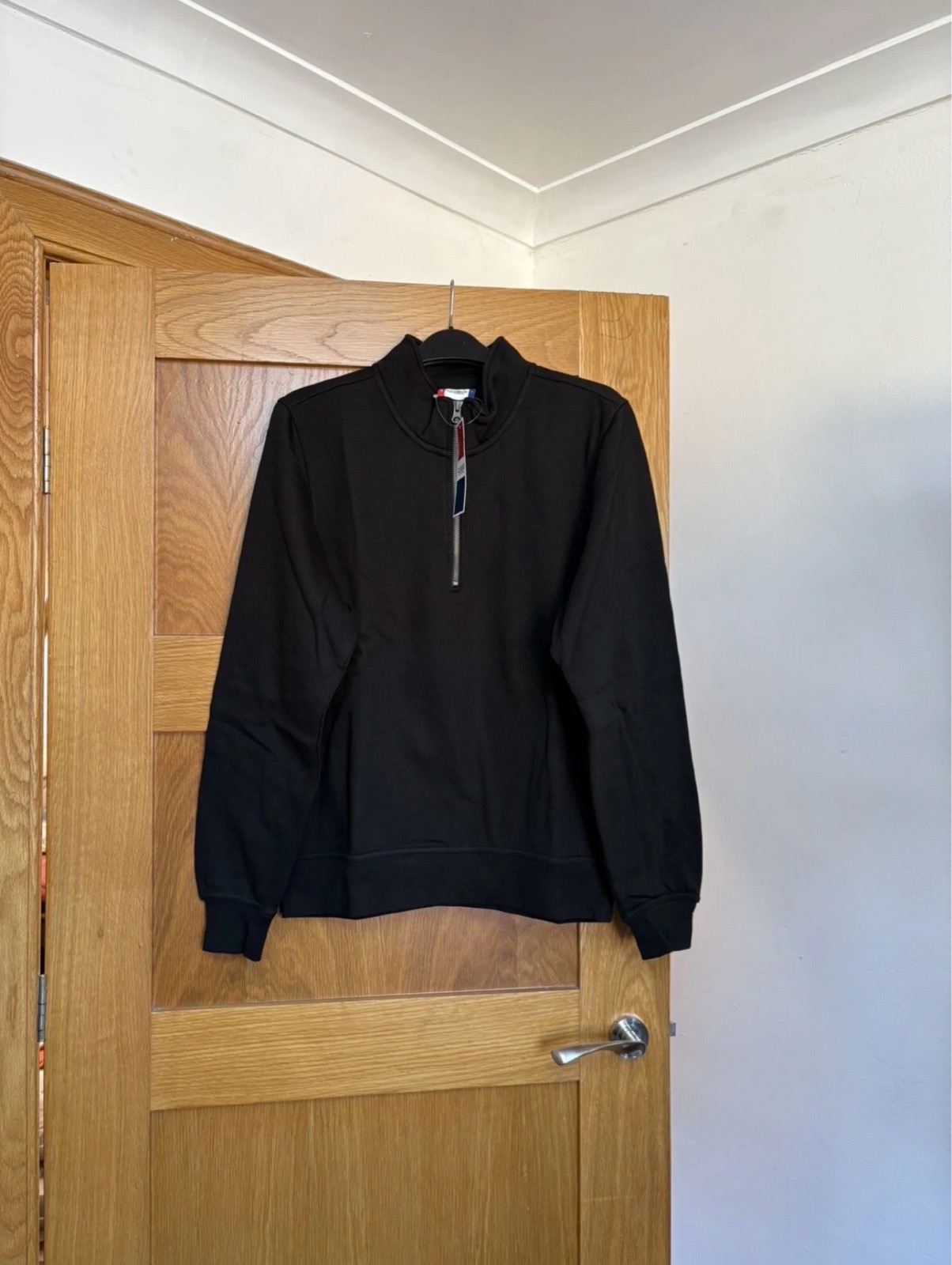 Clique basic half zip jumper Colour Black Size S