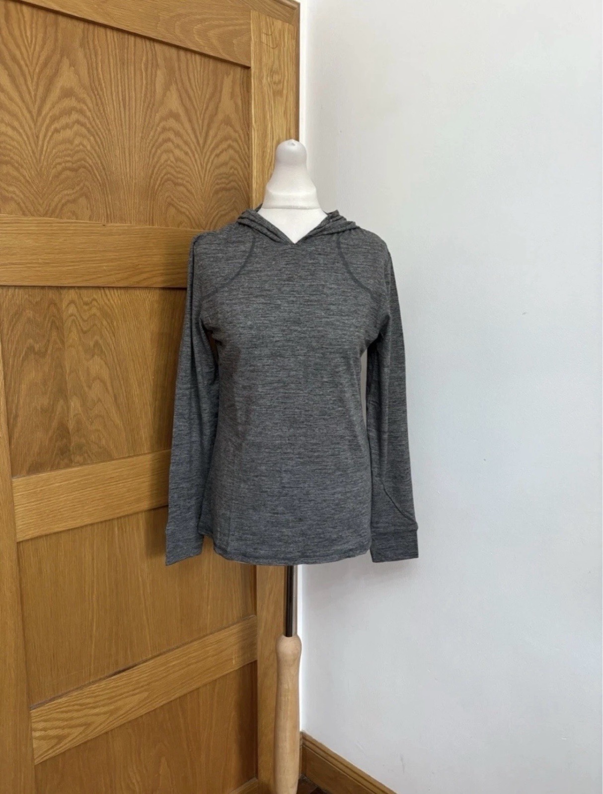 Callaway OTH Long Sleeve Hooded Top Colour Black Heather Size M