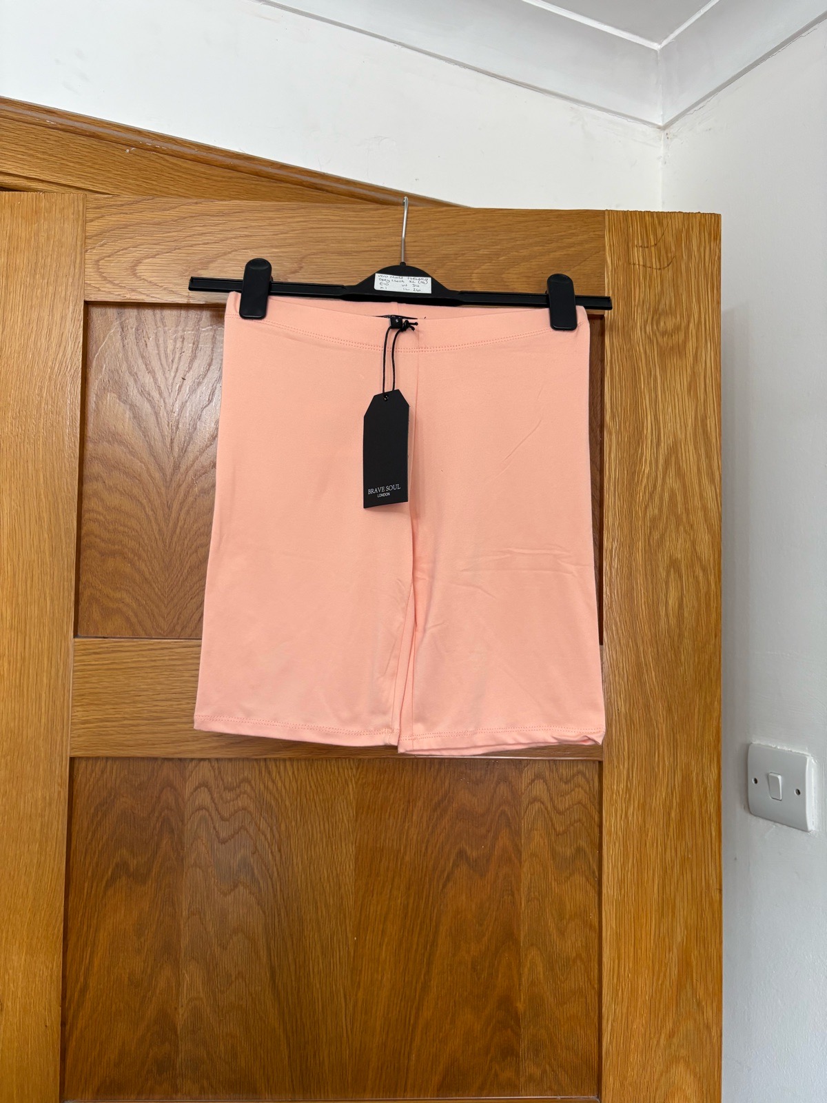 Brave Soul Cycling Shorts Colour Peach Size S