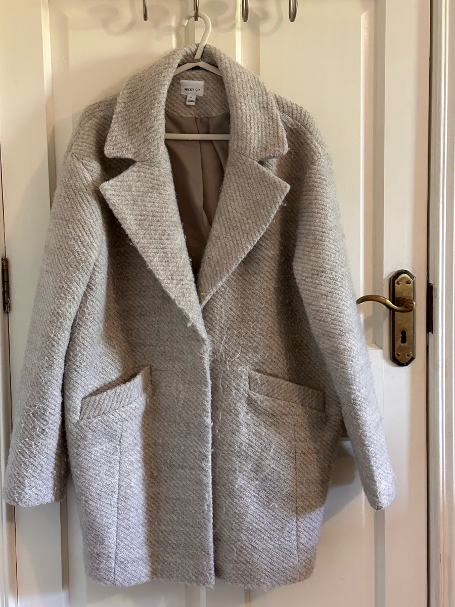 Next Grey Woolen coat