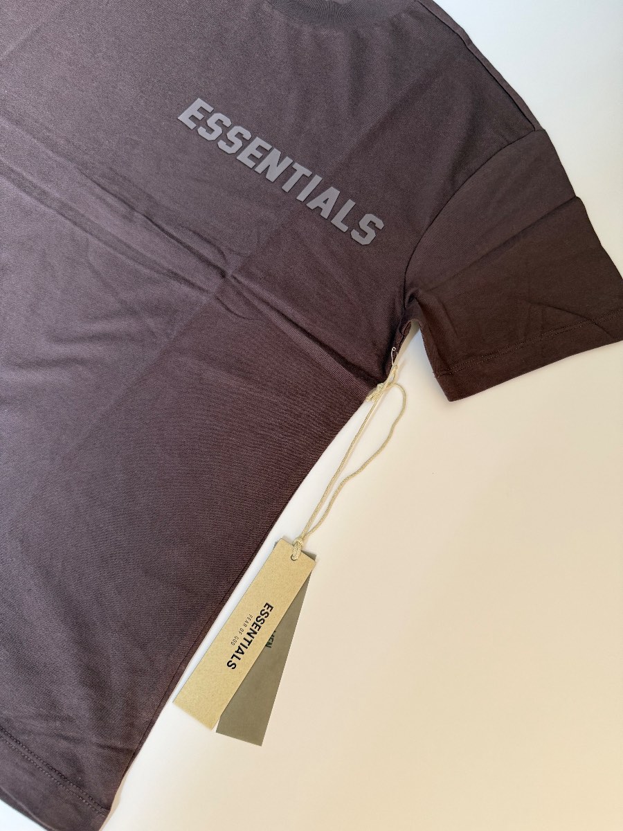 Essentials fear of god T-shirt small plum colour