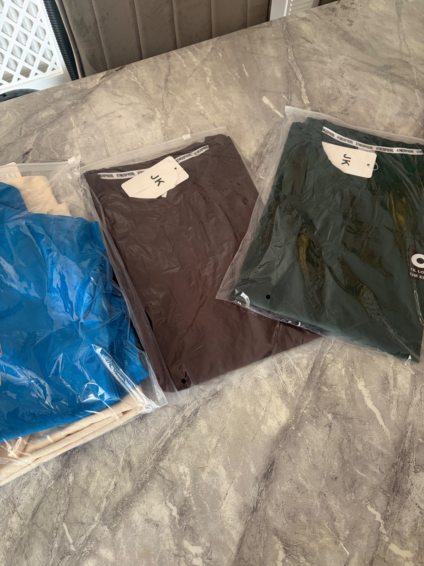 4 New Tee Shirts New 2nds Wrong Size Tags