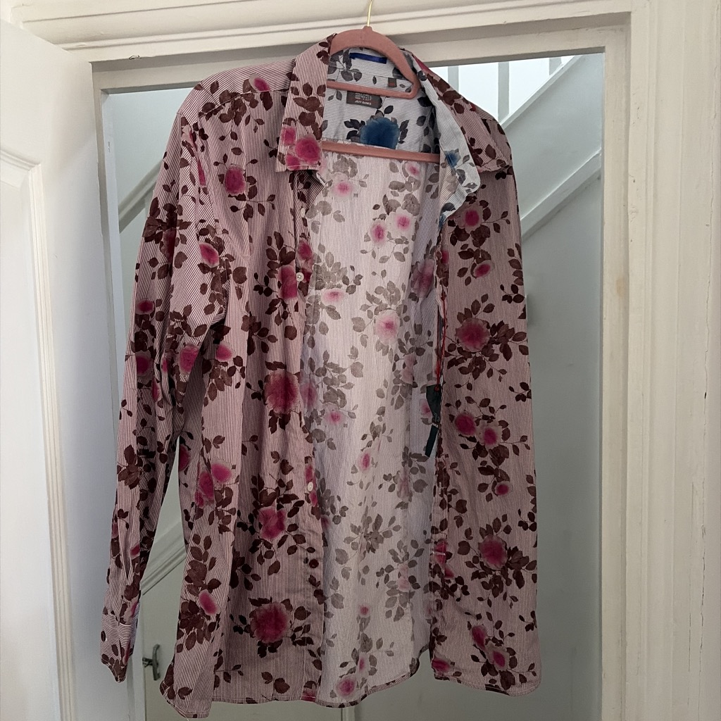 Jeff Banks Floral Shirt XXl Mens