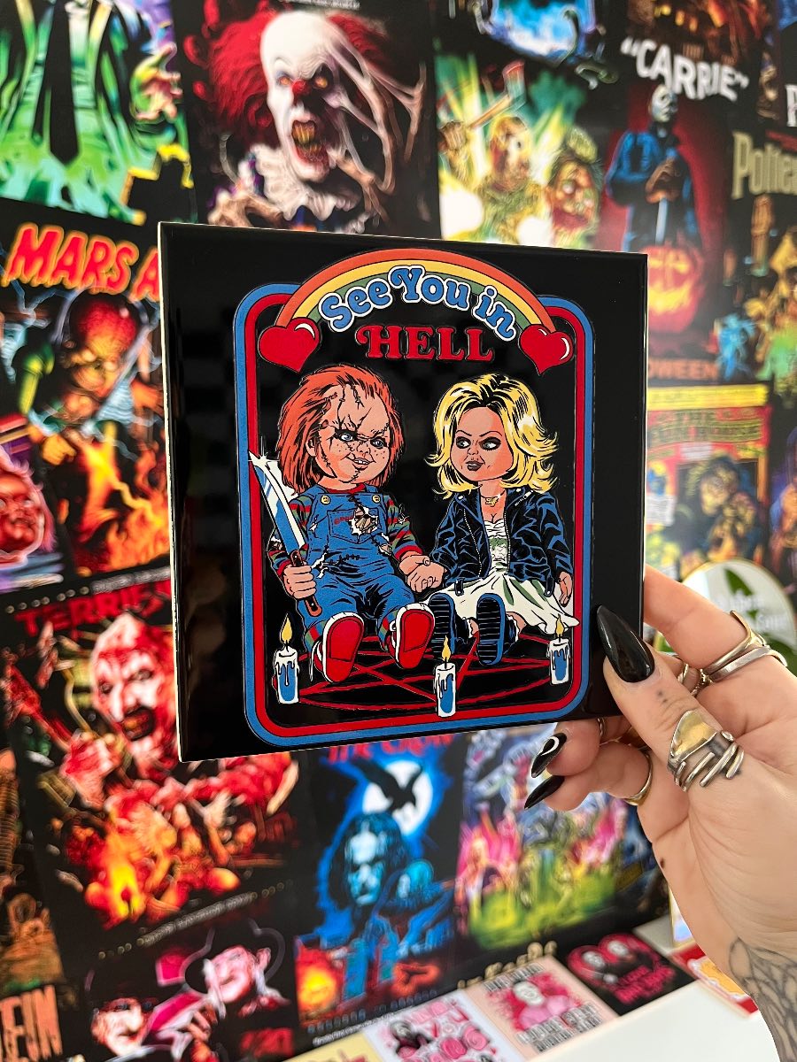Chucky Doll Wall Art Ceramic Tile
