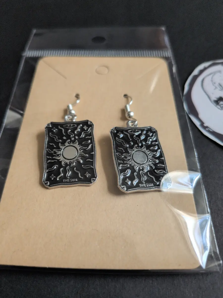 Tarot inspired Earrings