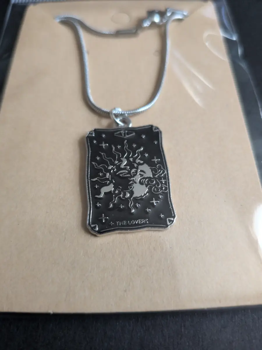 Tarot inspired pendant