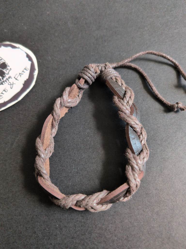 Faux Leather Bangle