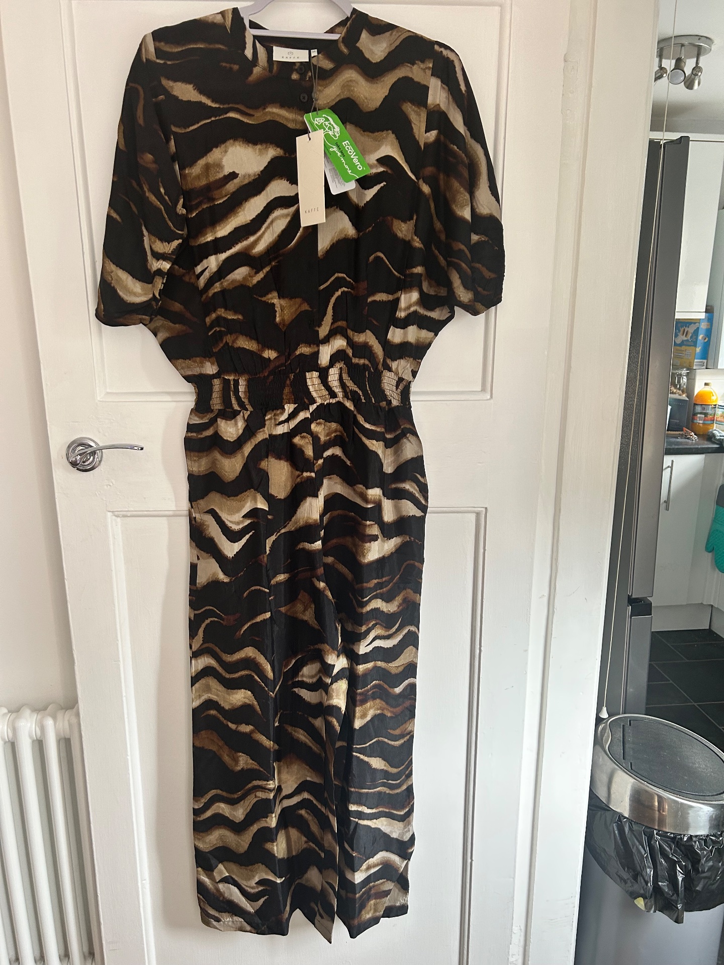 Kaffe jumpsuit animal print BNWT