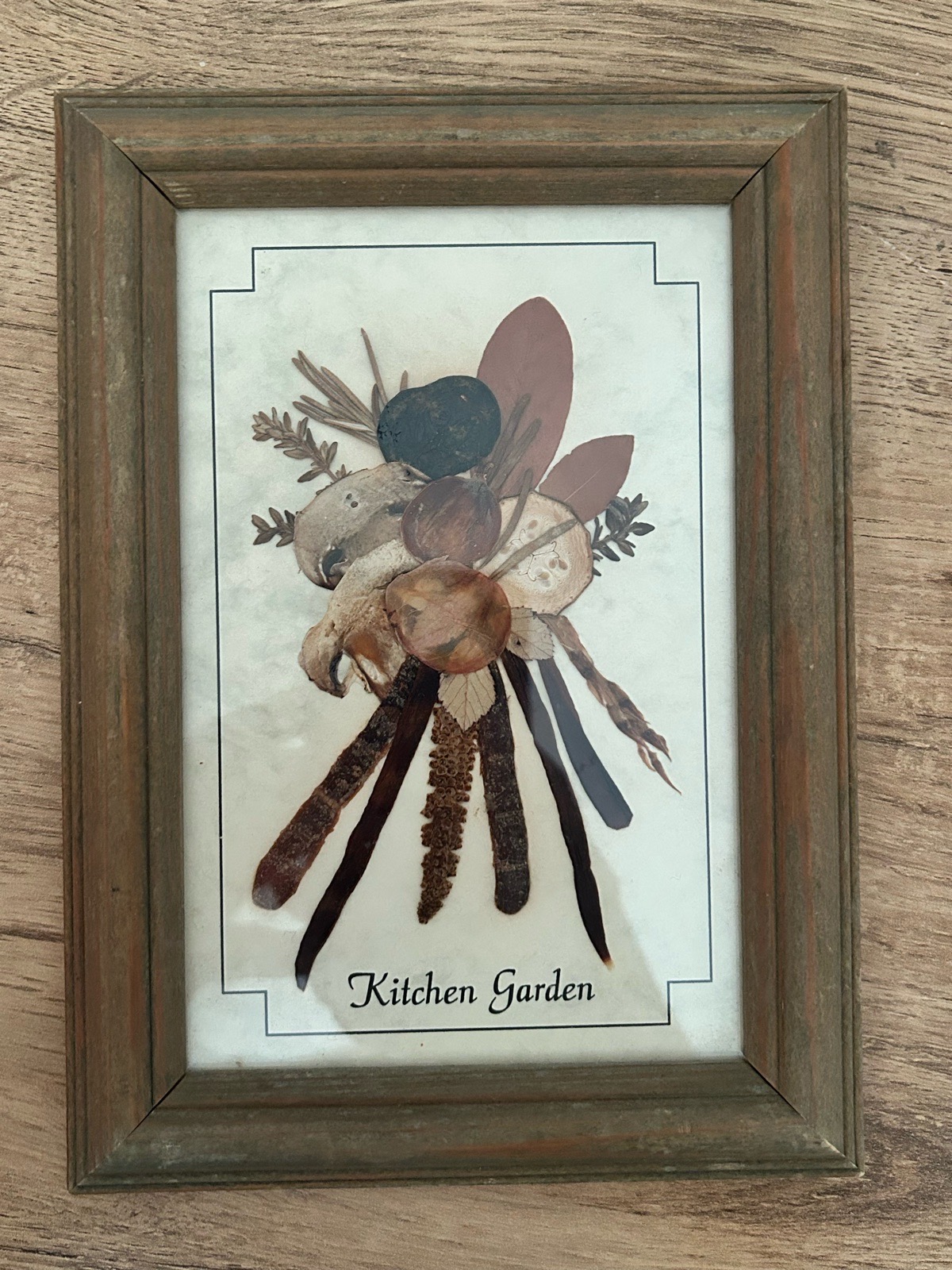 Joanna Sheen Pressed Flower Designs Wall Art Frame Kitchen Garden Vintage