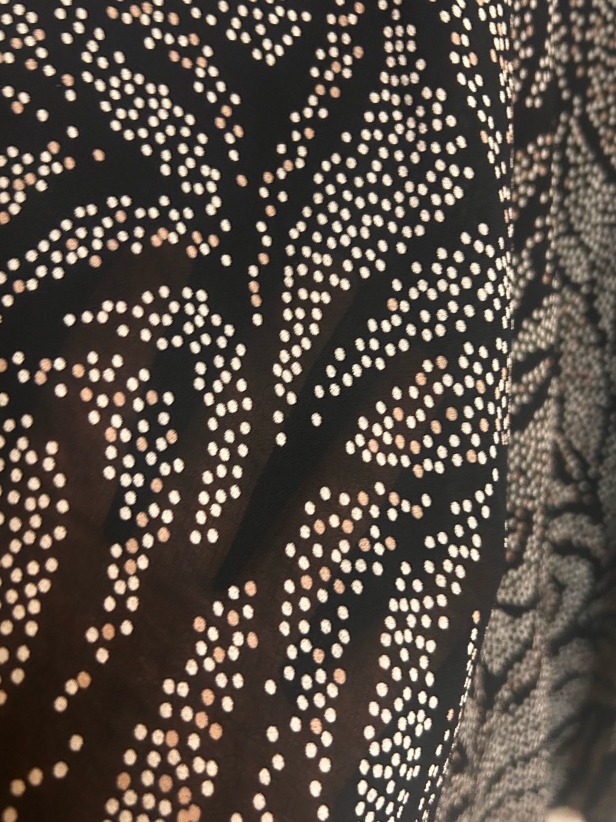 Women’s Bonmarché Black & White Abstract Wave Print Midi Skirt – Size 16