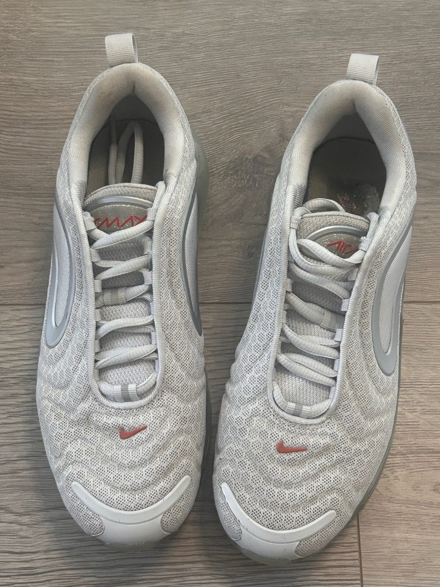 Nike Air Max 720 White/Silver - UK Size 6