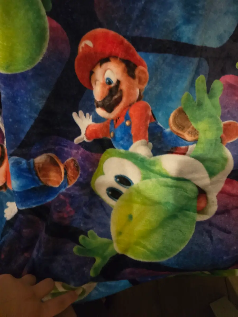 Super Mario Blanket