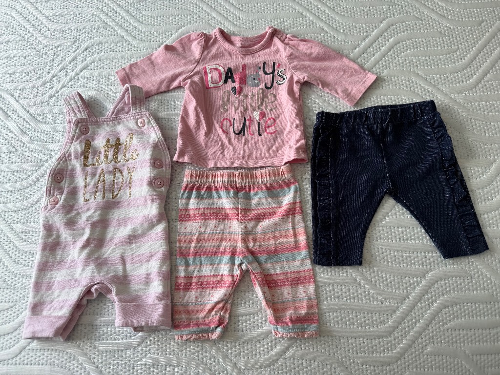 Mixed baby girl bundle newborn first size